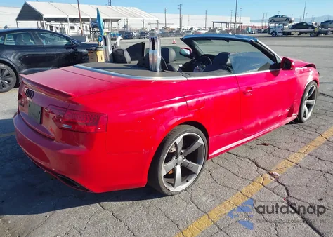 2014 Audi Rs 5 4.2 from USA, damaged, VIN WUAC6AFH2EN901060